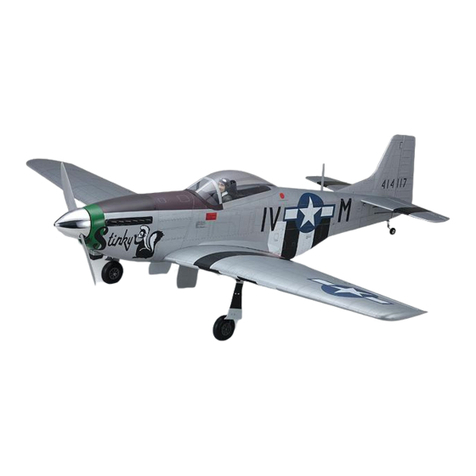 Kyosho P-51D Mustang 90 User manual Kyosho P-51D Mustang 90 User manual