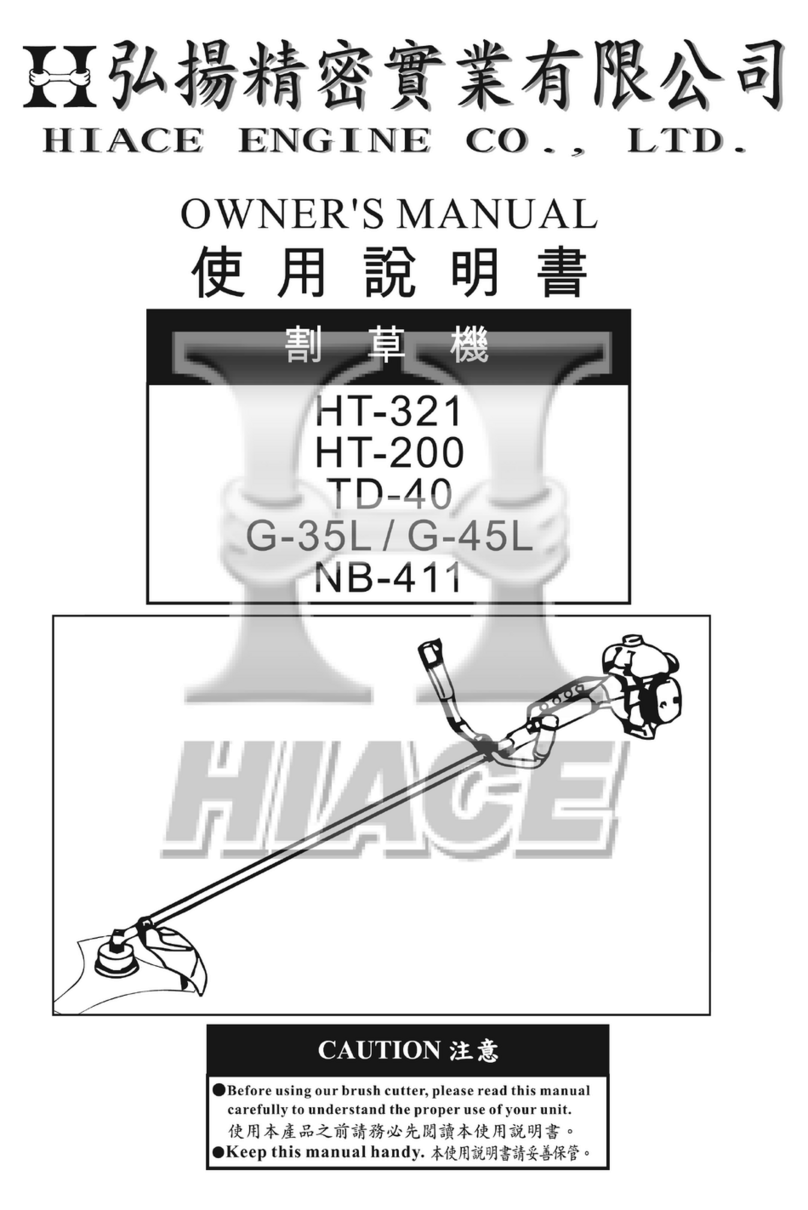 Hiace HT-321 owner's manual