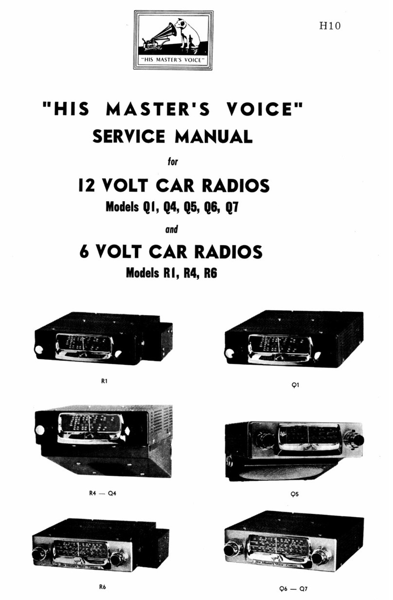 His Master's Voice Q1 User manual