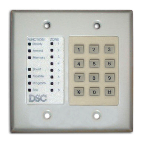 DSC PC1000 User manual