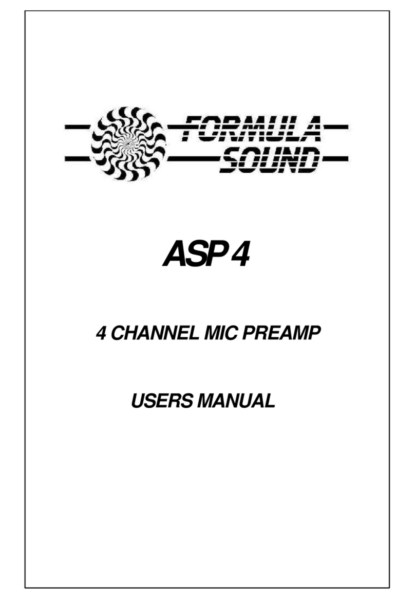 Formula Sound ASP4 user manual