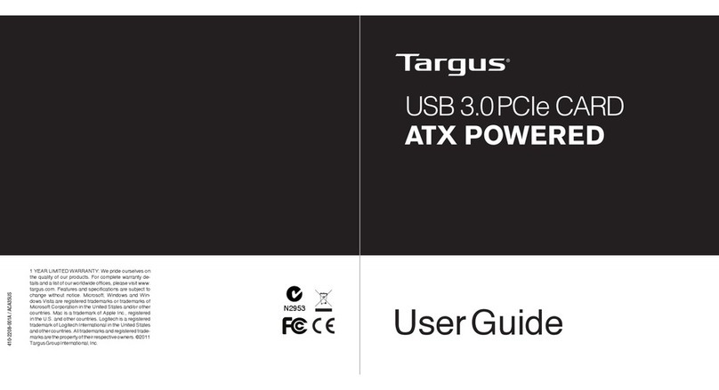 Targus ACA35US user guide