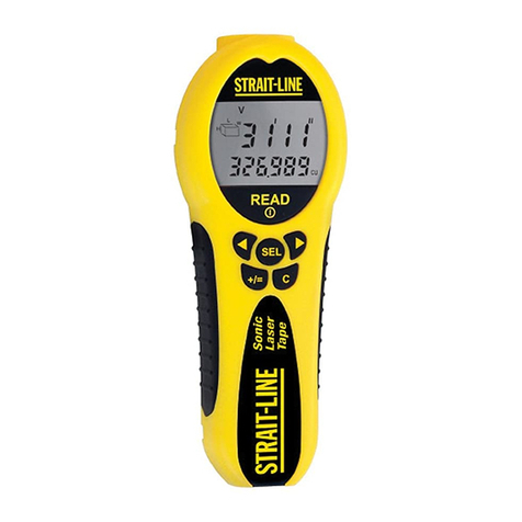 Strait-line Sonic Laser Tape 50 user guide