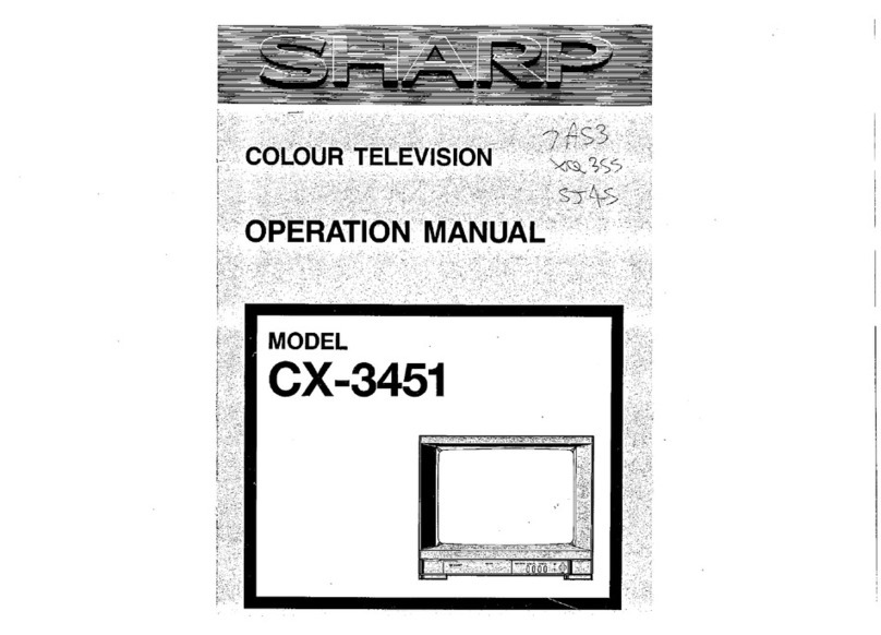 Sharp CX-3451 User manual