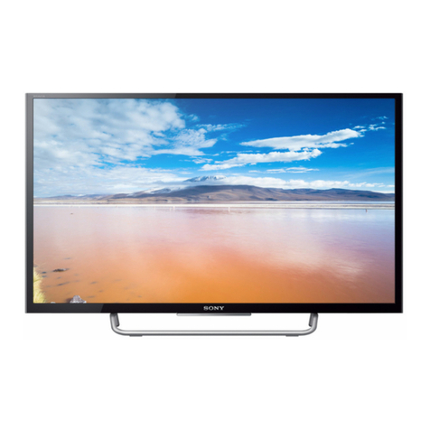Sony Bravia KDL--48W705C User manual