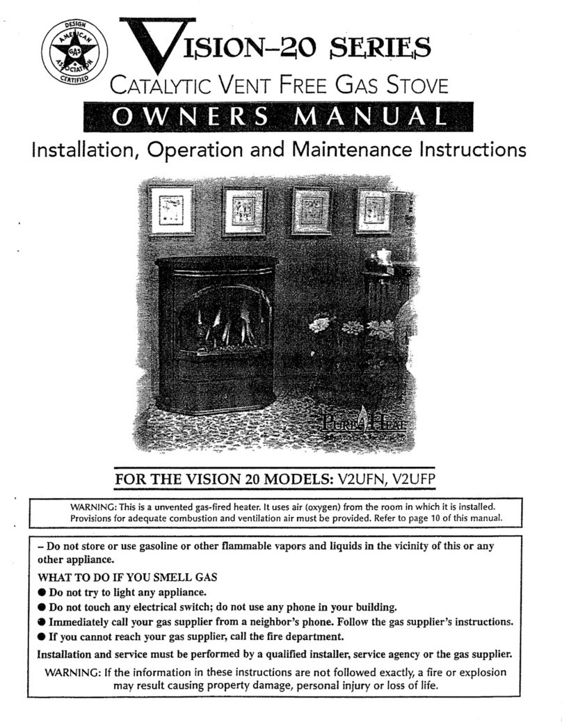 Pyro Industries Vision-20 V2UFN series Installation, operation & maintenance documentation