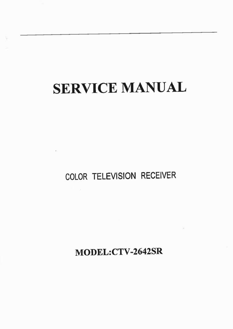 Premier CTV-2642SR Service manual