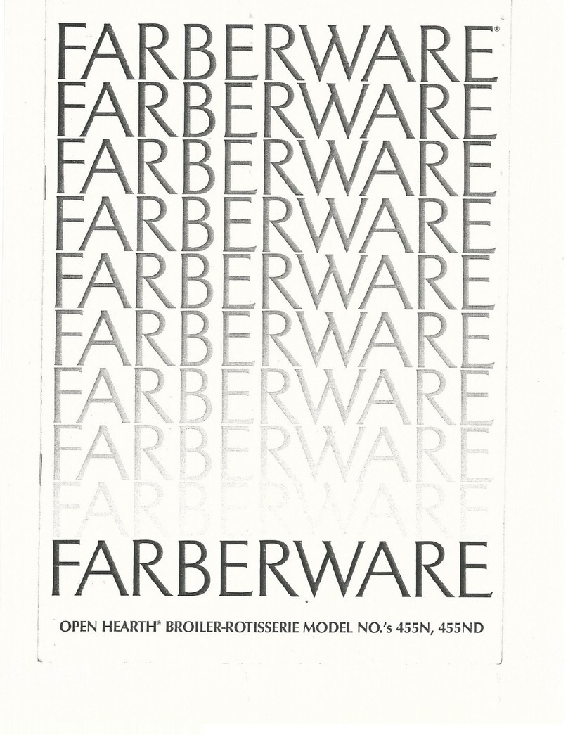 Farberware 455N user manual Farberware 455N user manual