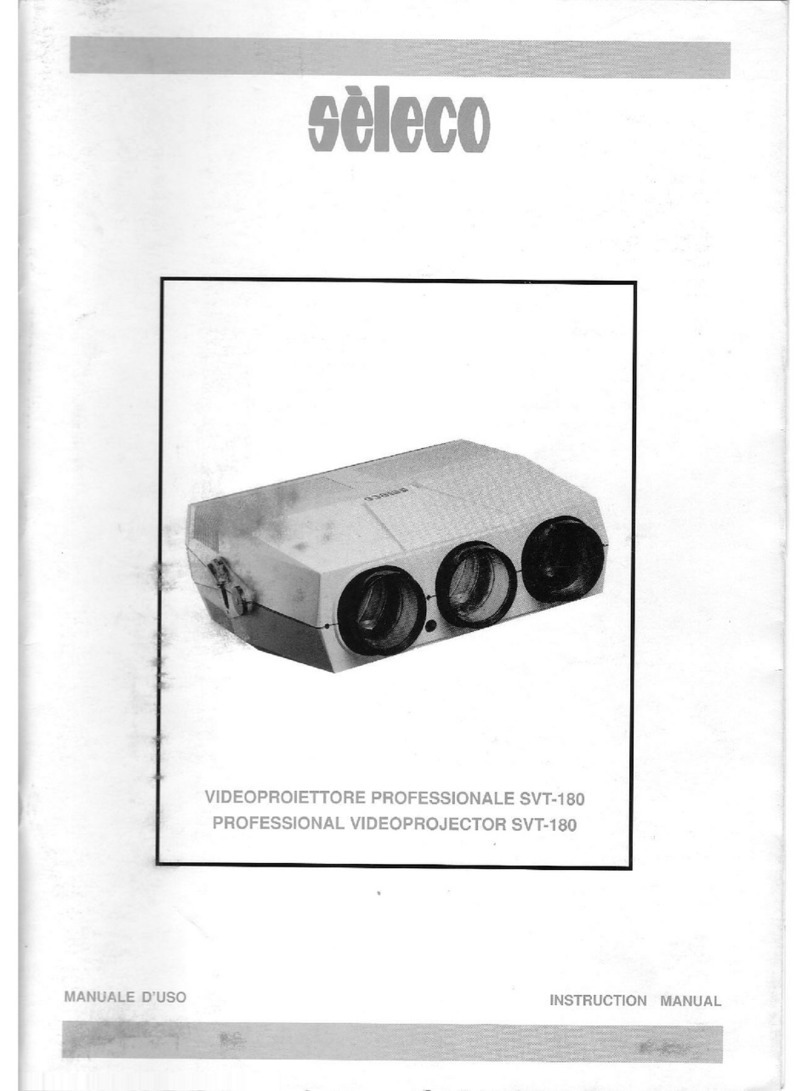Seleco SVT-180 instruction manual