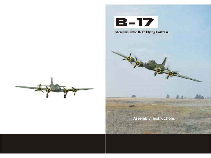 Troy Built Models Memphis Belle B-17 User manual