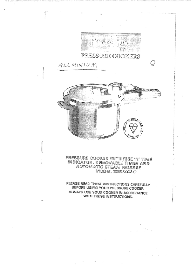 Prestige 2025 instruction manual