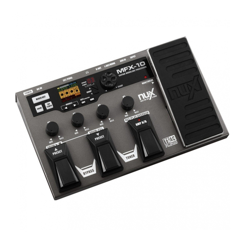 nux MFX-10 User manual