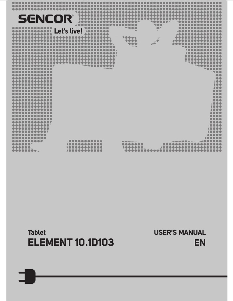 Sencor ELEMENT 10.1D103 user manual