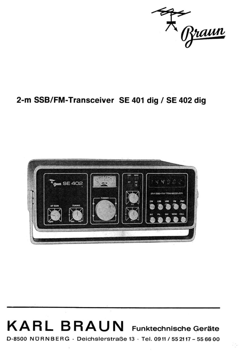 Braun SE 401 dig user manual