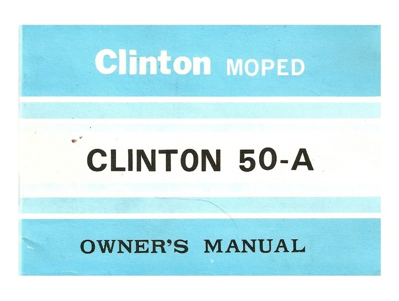 Clinton 50-A User manual