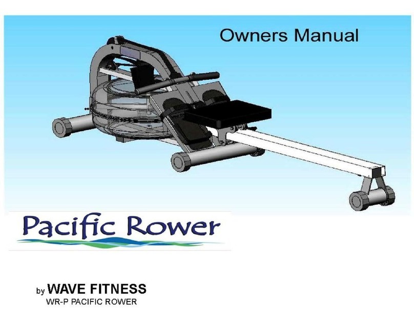 Wave Fitness WR-P Pacific owner's manual