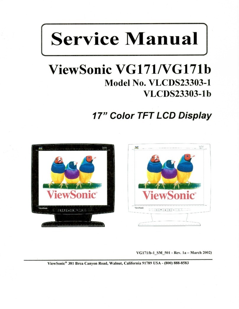 ViewSonic ViewPanel VG171 User manual