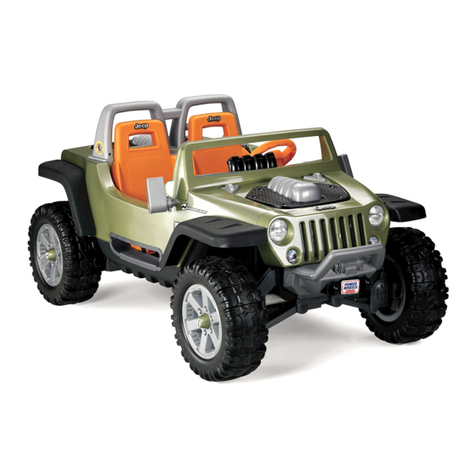 Power Wheels FPC150 Jeep Hurricane owner's manual