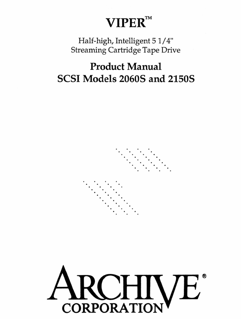 Archive Viper 2060S product manual