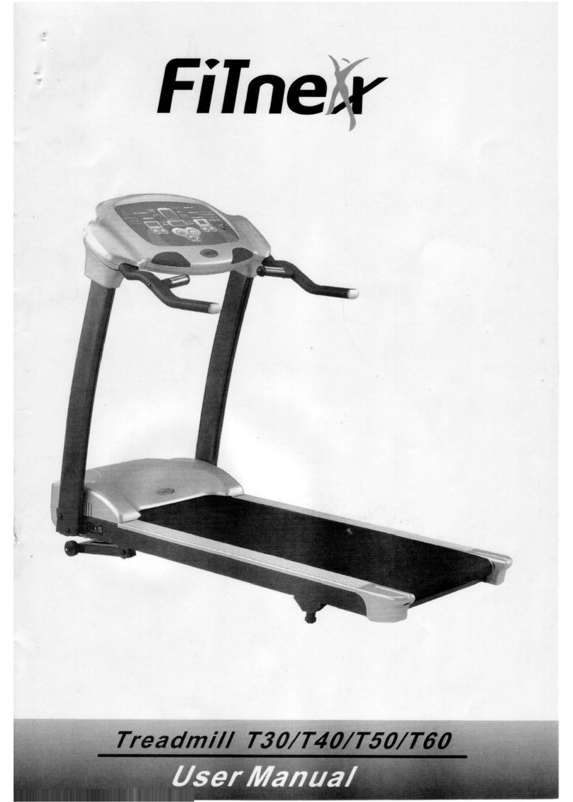 Fitnexx T30 user manual