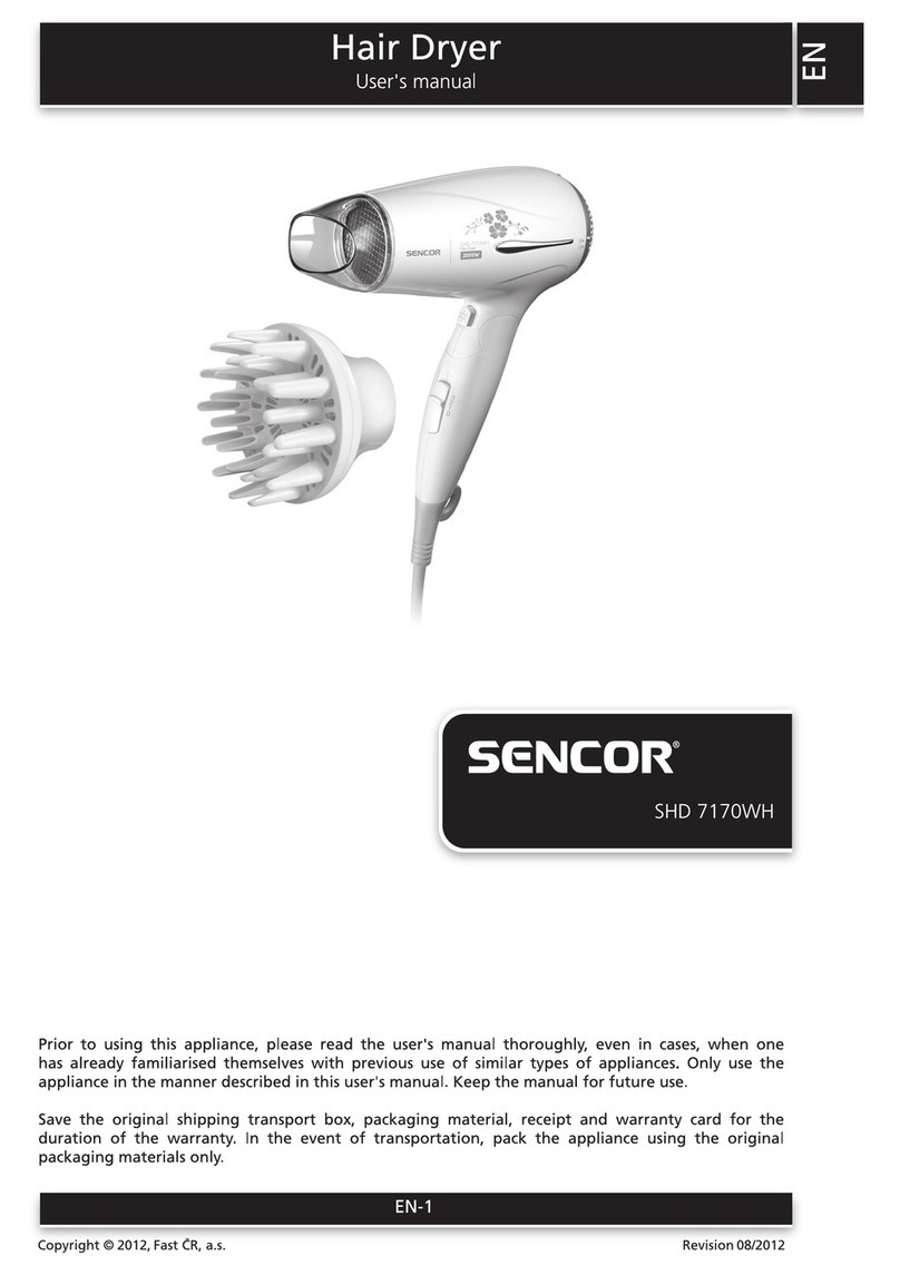 Sencor SHD 7170WH User manual