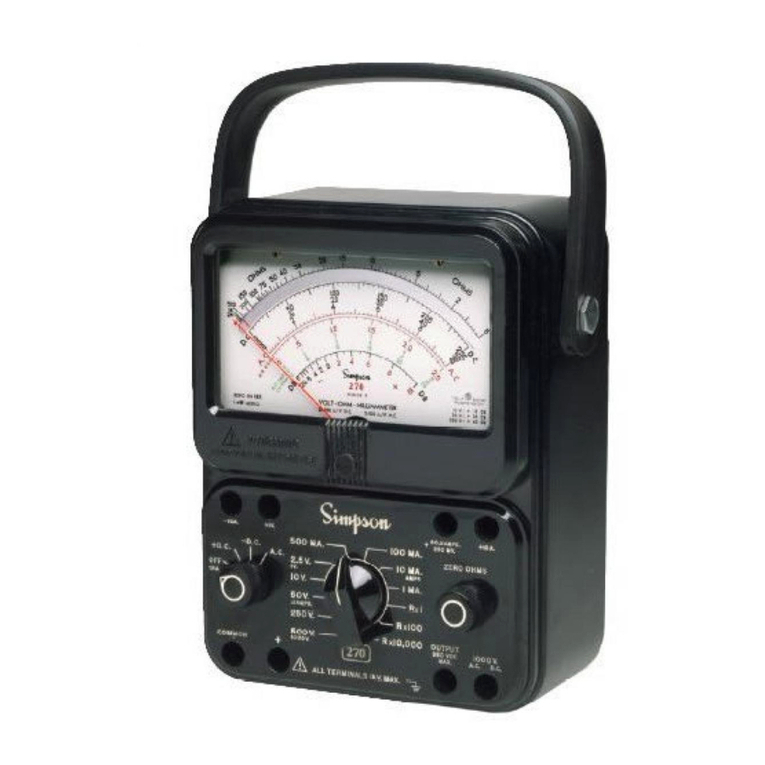 Simpson 270 series 5 Operator's manual