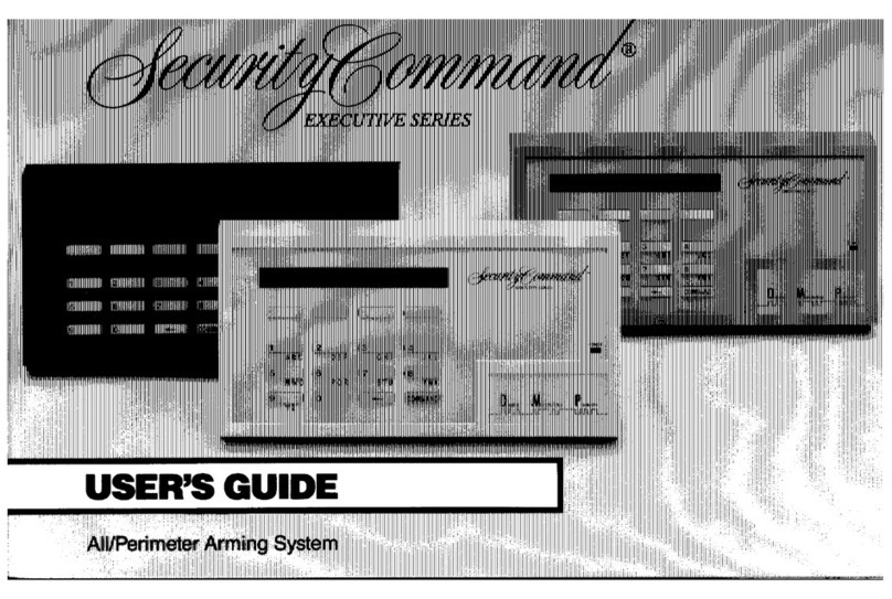 Security Command Executive series User manual