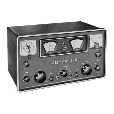 Hammarlund HQ-110 User manual