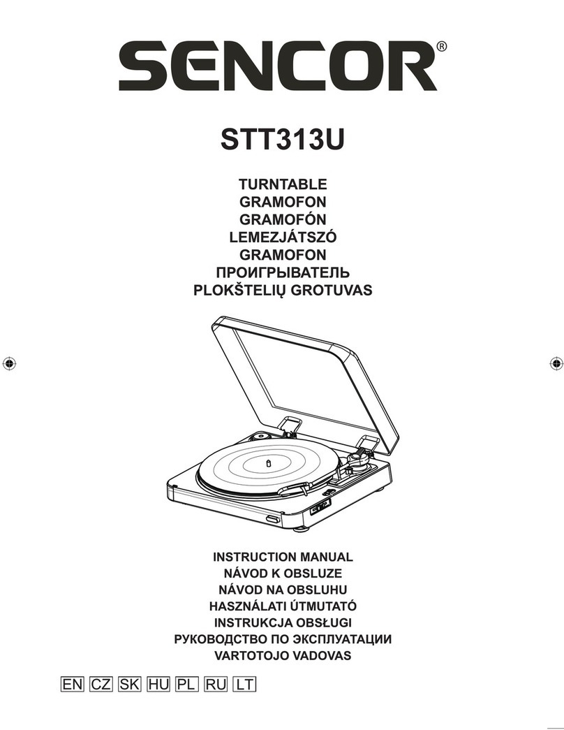 Sencor STT313U instruction manual
