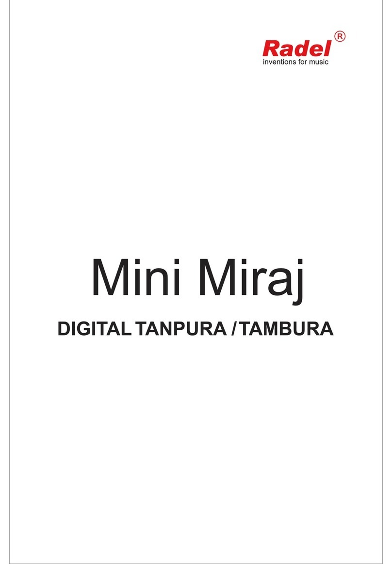 Radel Mini Miraj manual