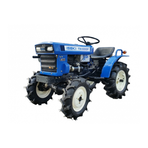 Iseki TX1000F User manual