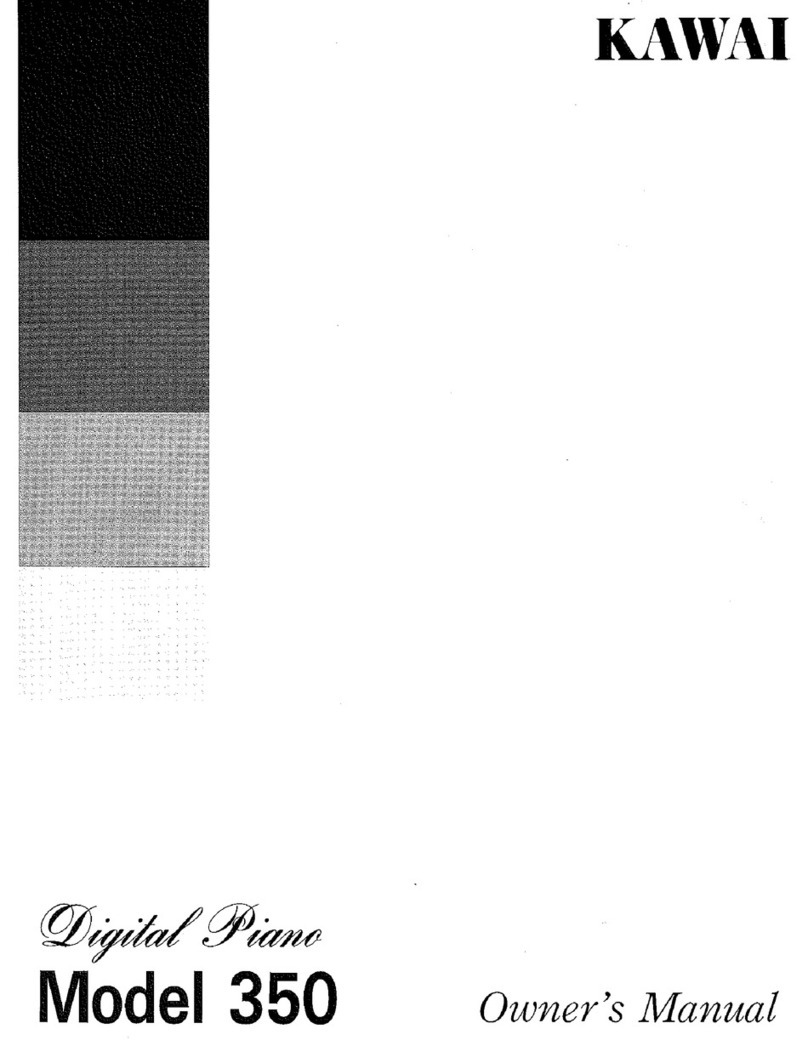 Kawai 350 owner's manual