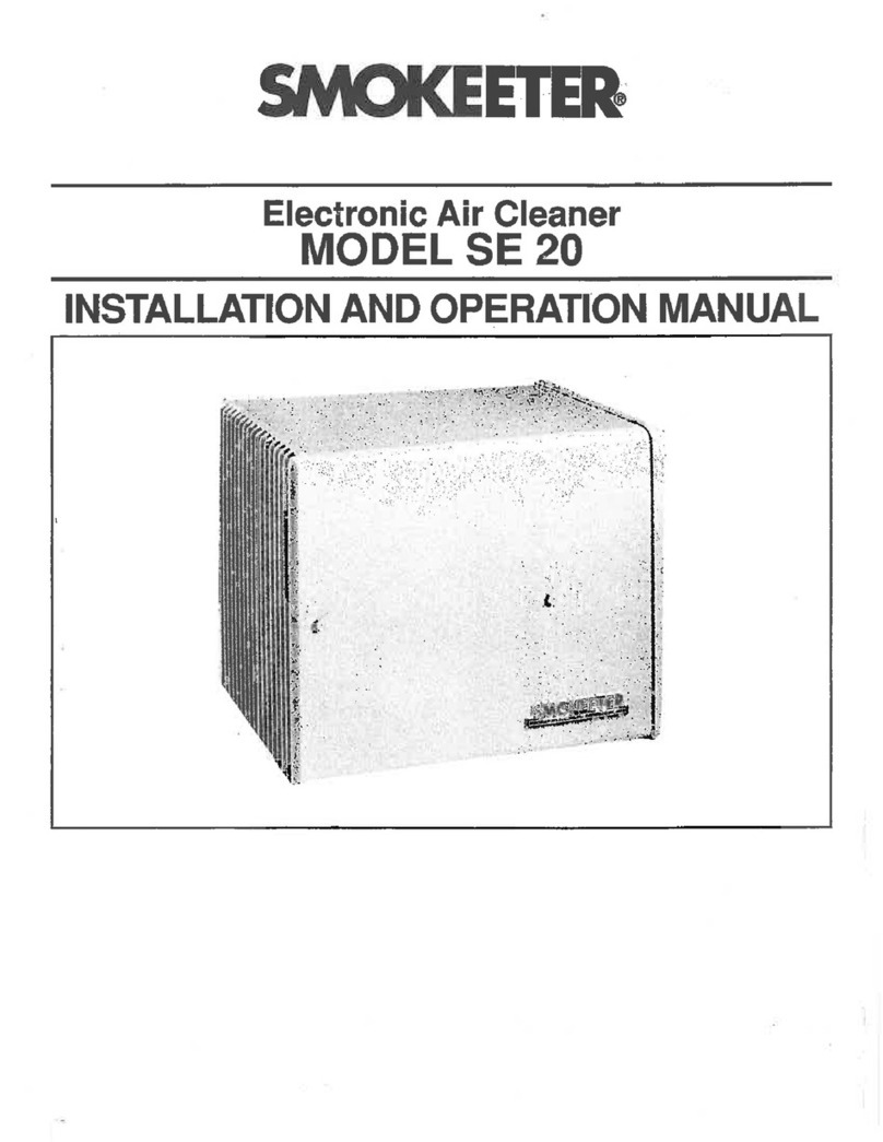 Smokeeter SE 20 User manual
