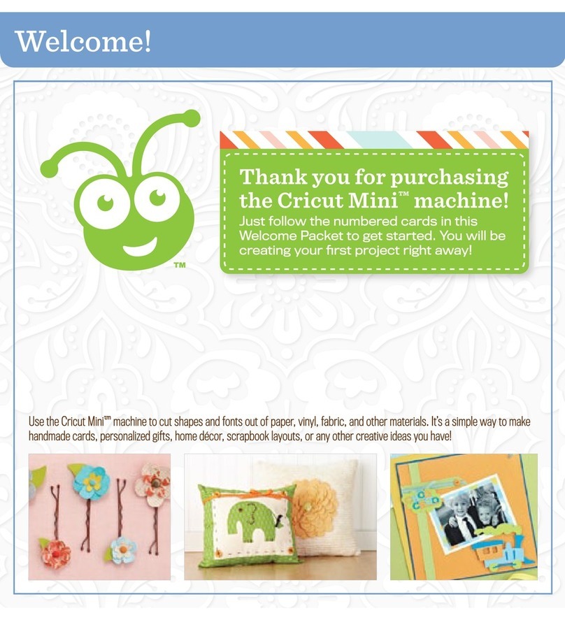 Cricut Mini User manual Cricut Mini User manual