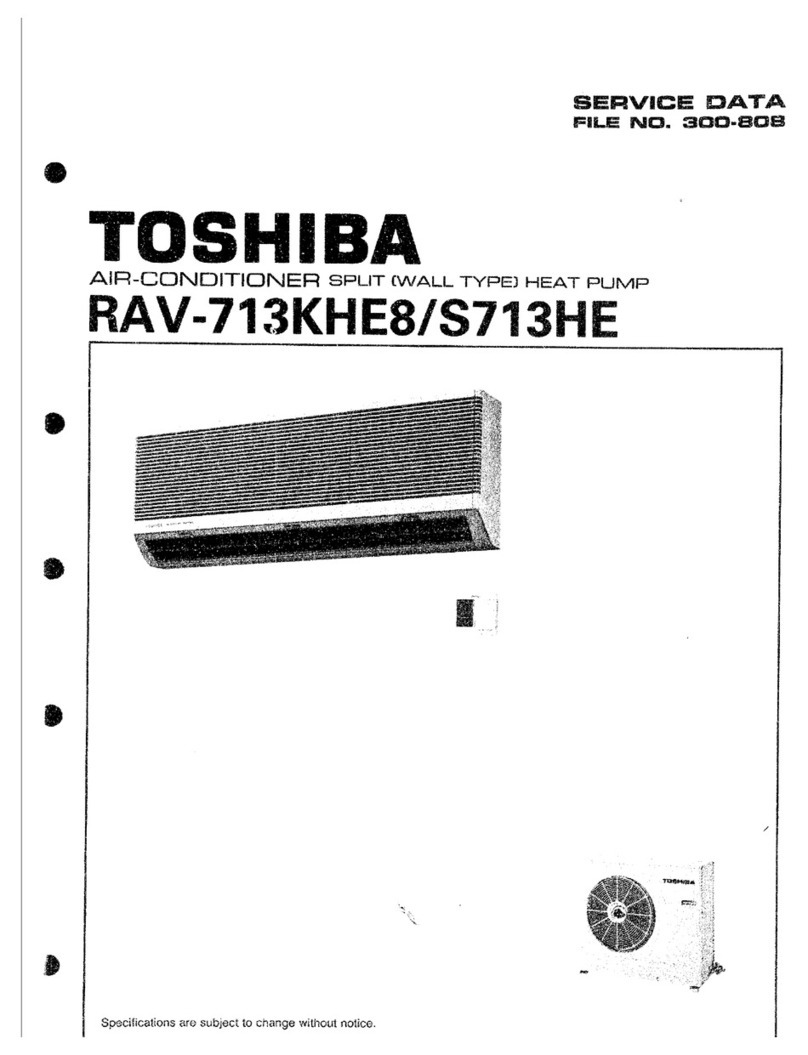 Toshiba RAV-713KHE8 User manual