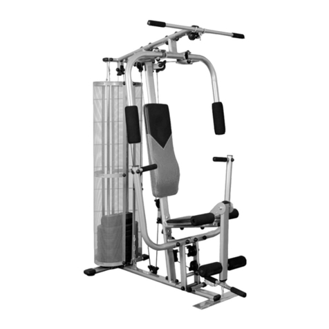 Insportline homegym in 133 easy User manual