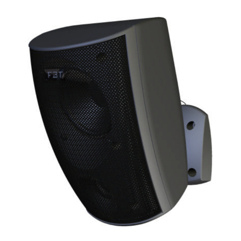 Fbt Project 300 series operating manual