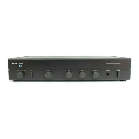 Arcam ALPHA ONE User manual