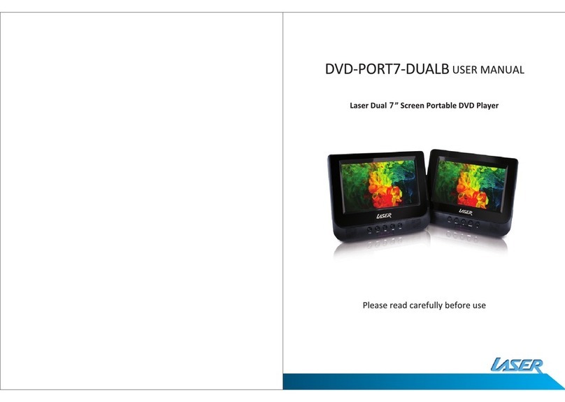 Laser DVD-PORT7-DUALB user manual