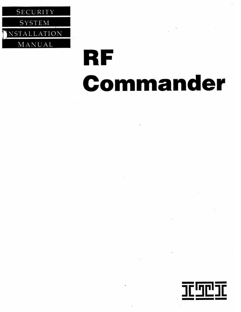 ITI RF Commander 60-360 User manual