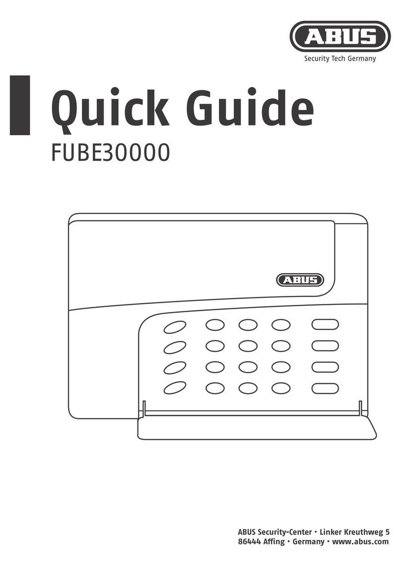 Abus FUBE30000 User manual