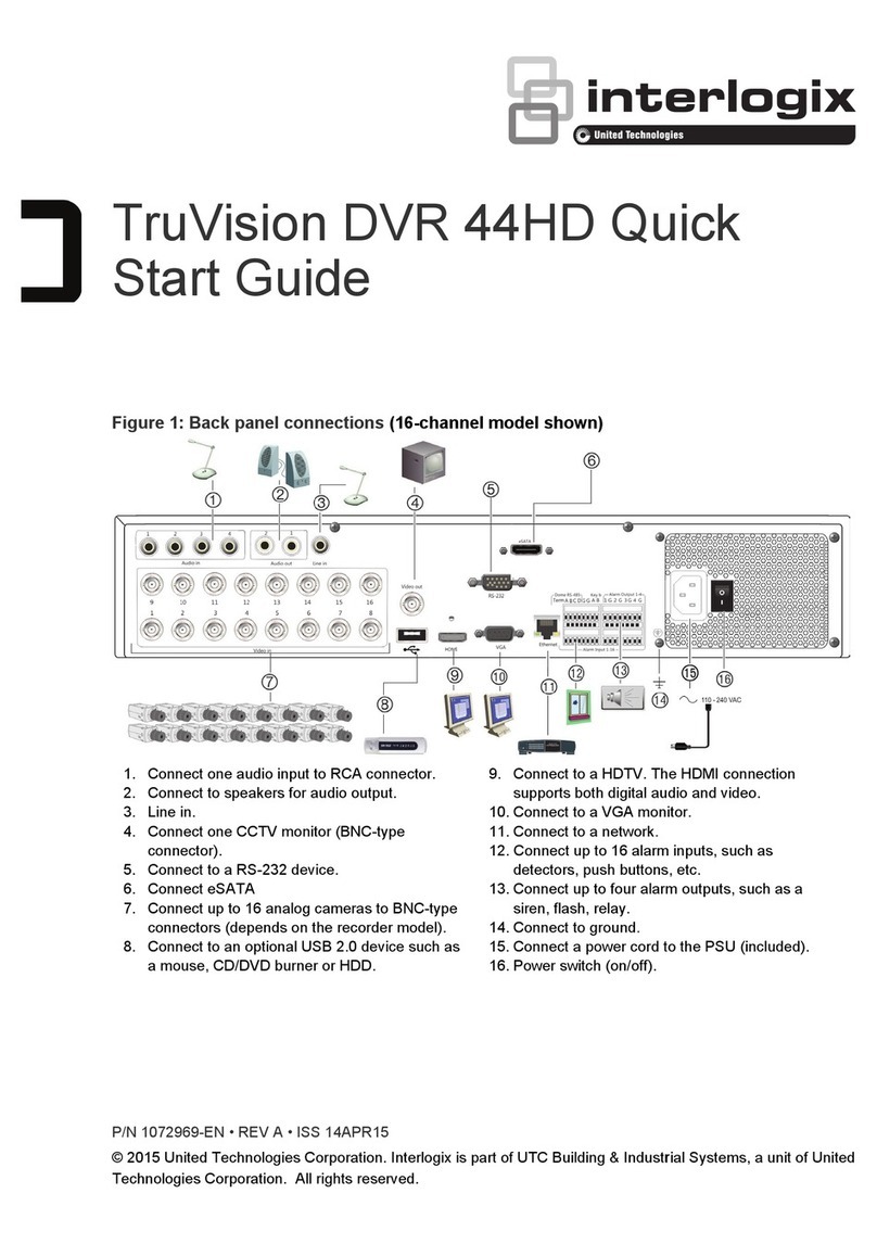 Interlogix TruVision DVR 44HD Guide