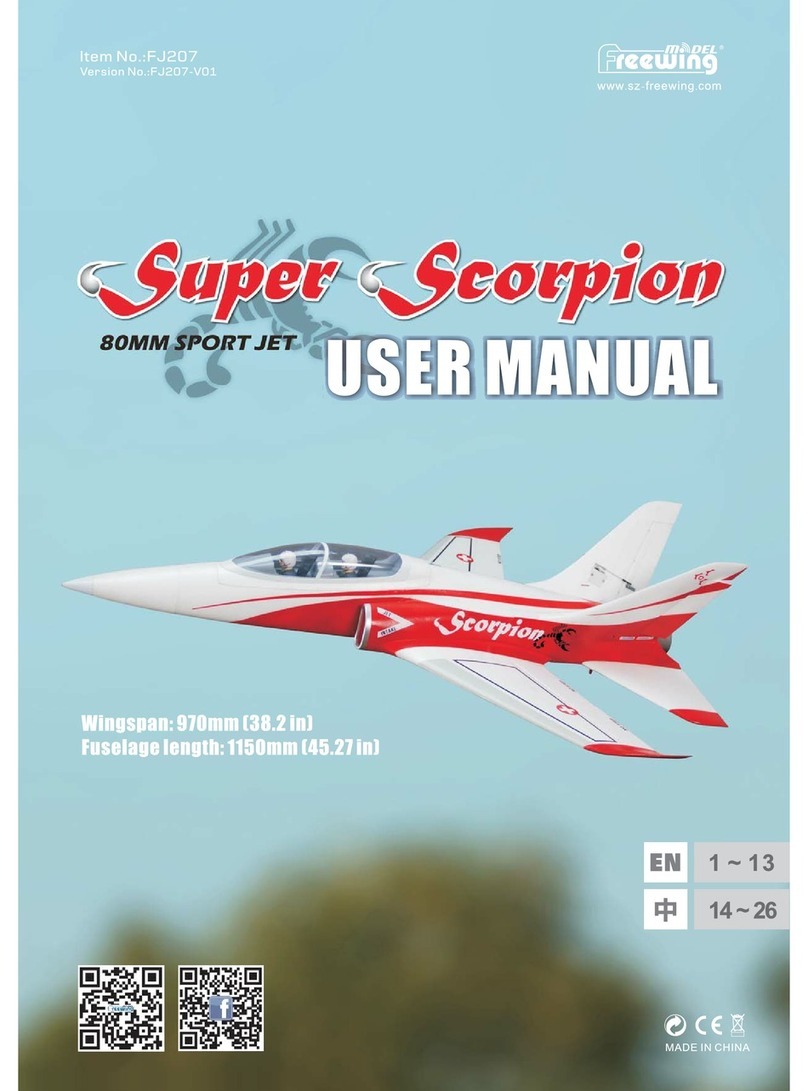 Freewing Super Scorpion user manual