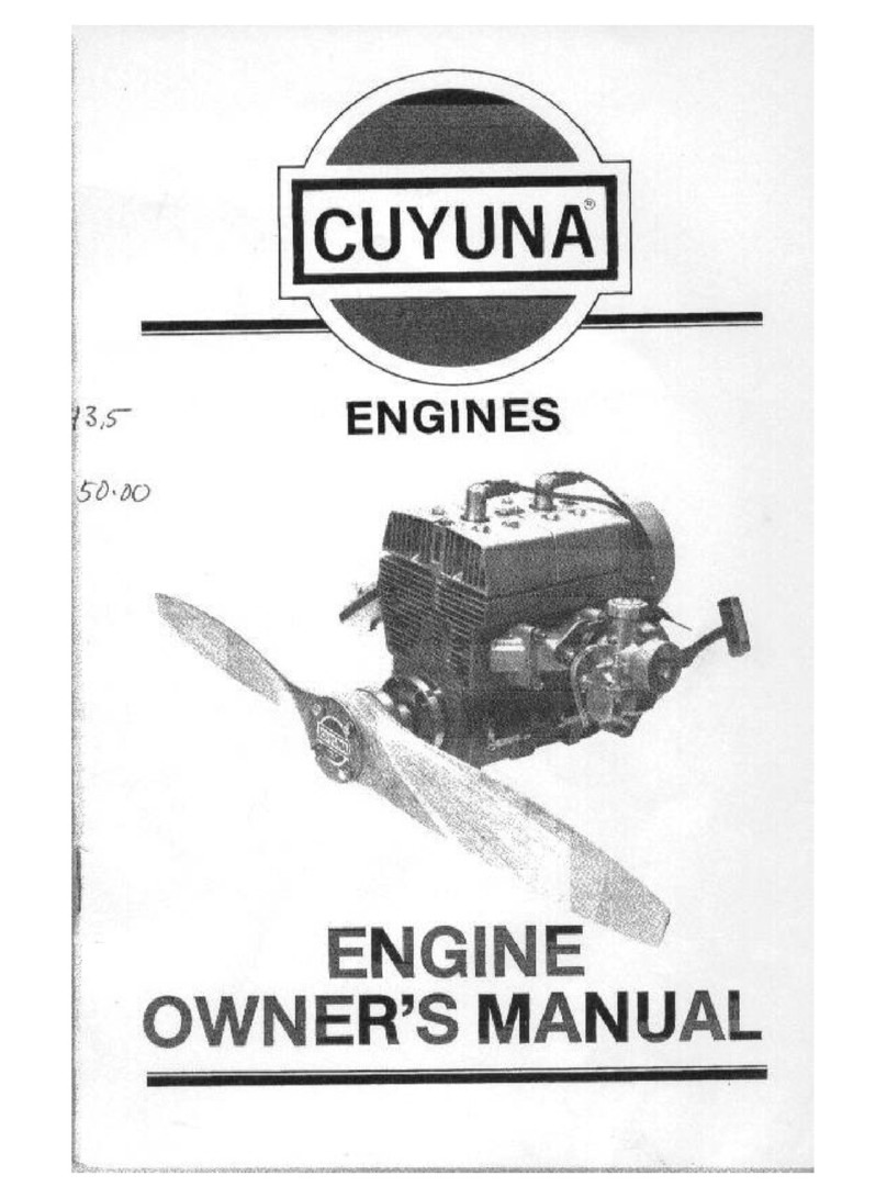 Cuyuna 215 R/D owner's manual