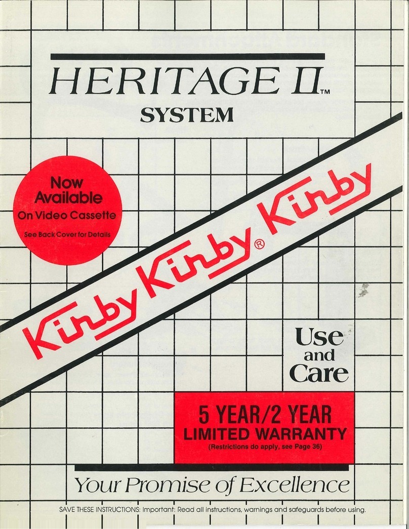 Kirby Heritage II system manual