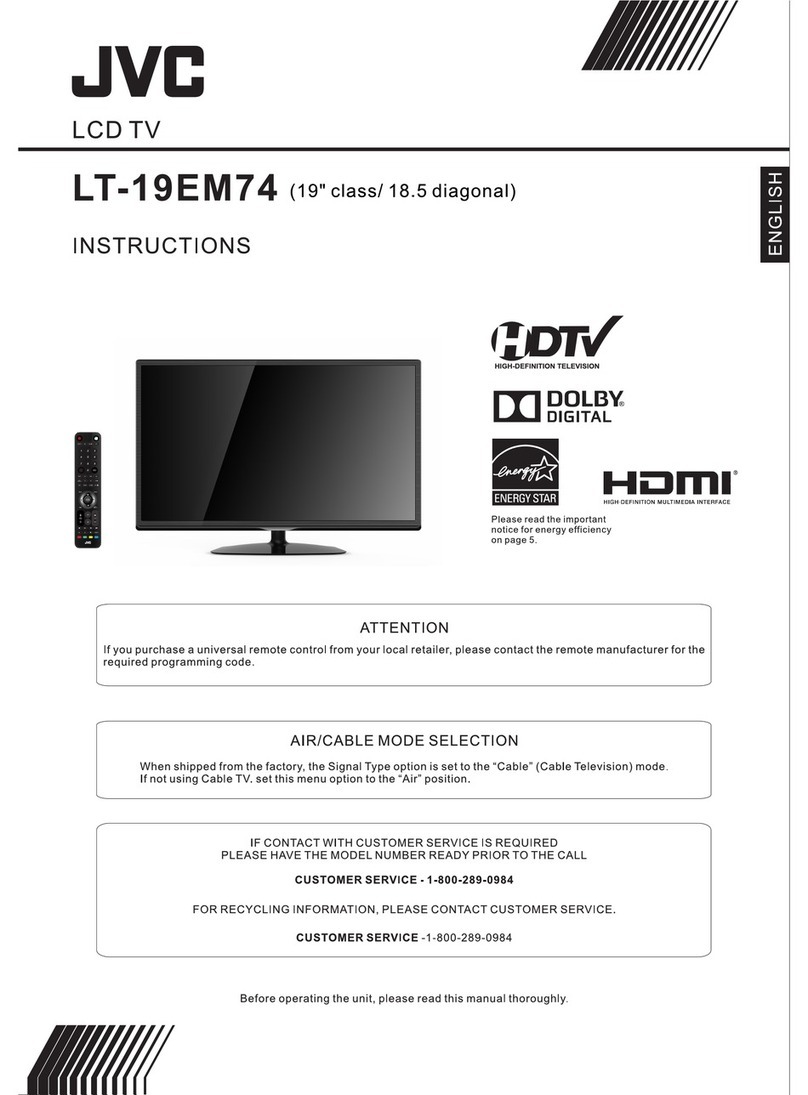 JVC LT-19EM74 User manual