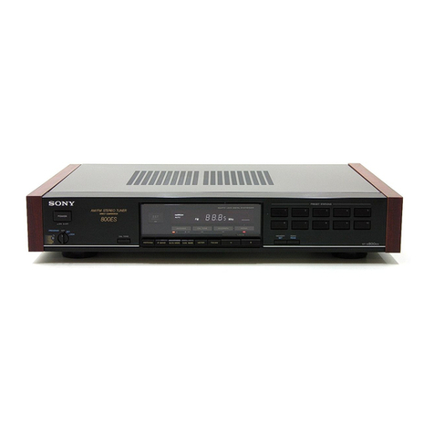 Sony ST-S800ES Service manual