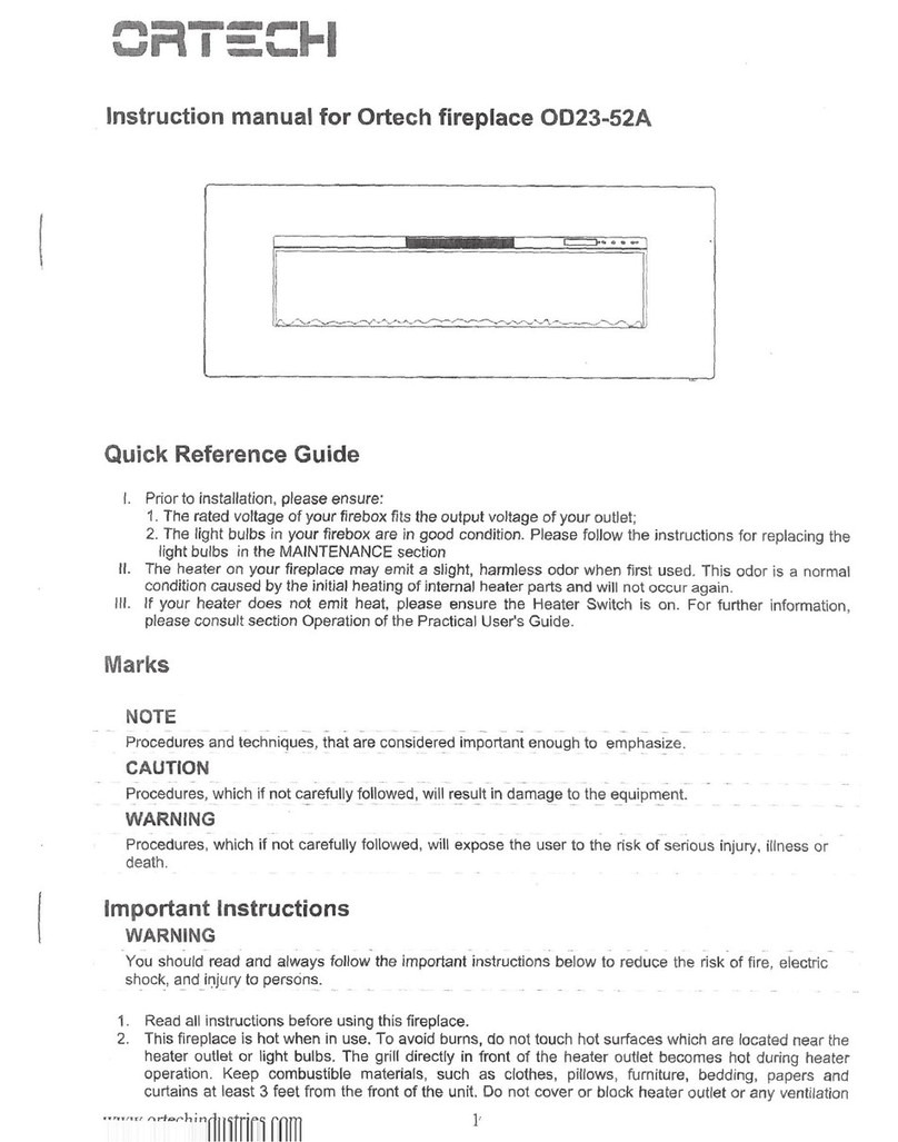 Ortech OD23-52A User manual