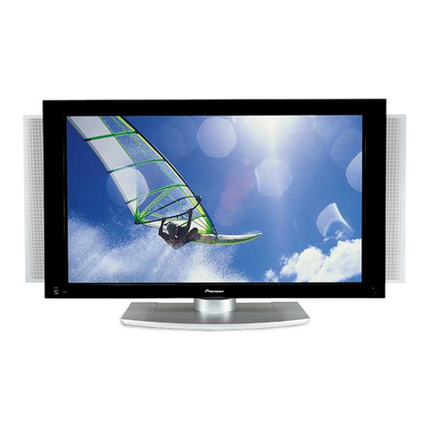 Pioneer PDP-5045HD - 50" Plasma TV User manual