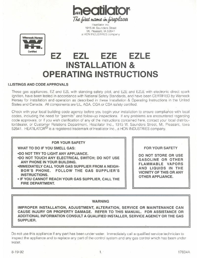 Heatilator EZ Manual